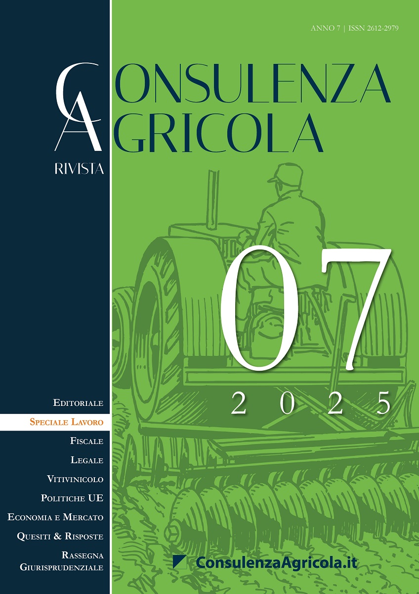copertina La Rivista | ConsulenzaAgricola.it